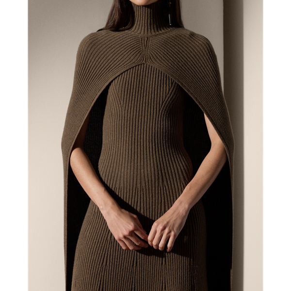 Turtleneck cape sales