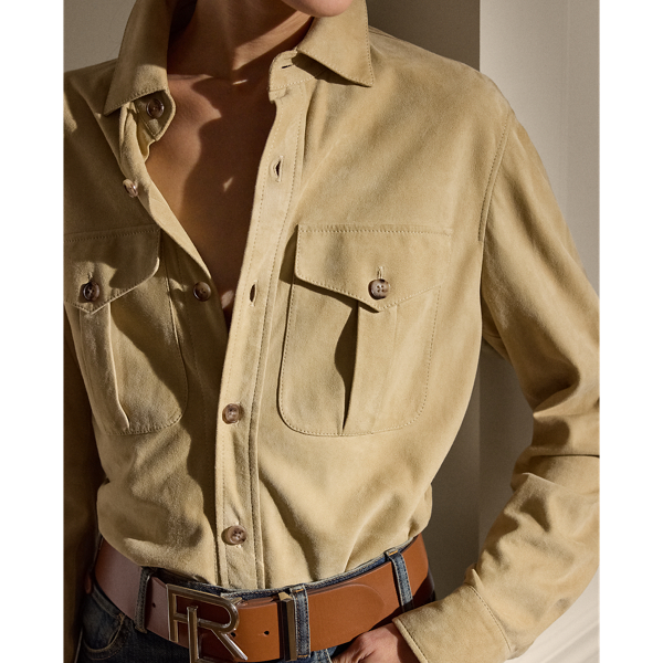 Landry Lamb-Suede Shirt