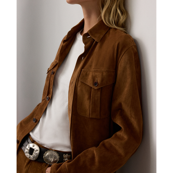 Landry Lamb-Suede Shirt