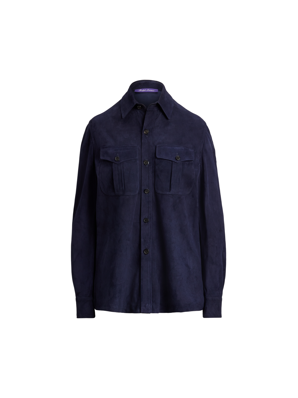 Ralph Lauren Landry Lamb-Suede Shirt — фото 6