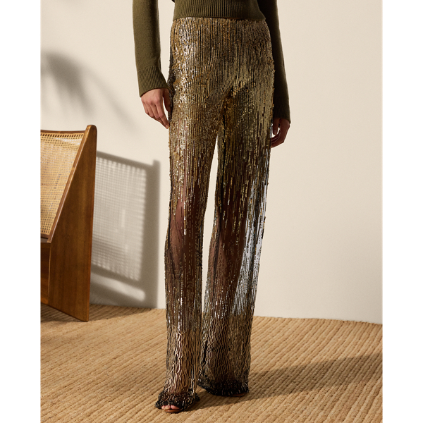 Bradlee Embellished Tulle Pant