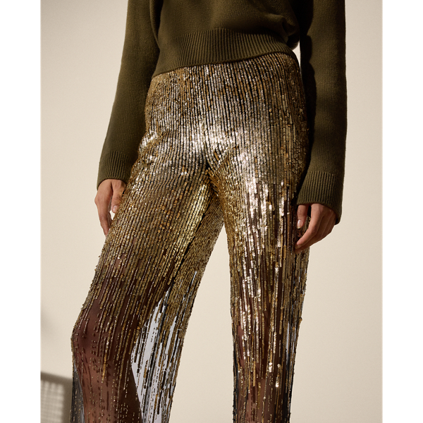 Bradlee Embellished Tulle Pant