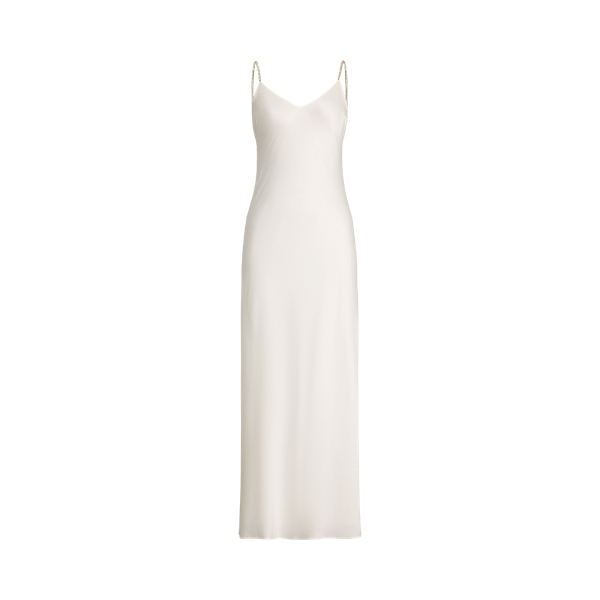 Vestido de cocktail com enfeites Shanna Ralph Lauren Collection em 1