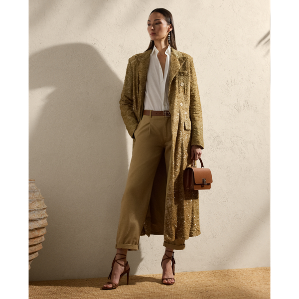 Manteau Macy décoré en tulle