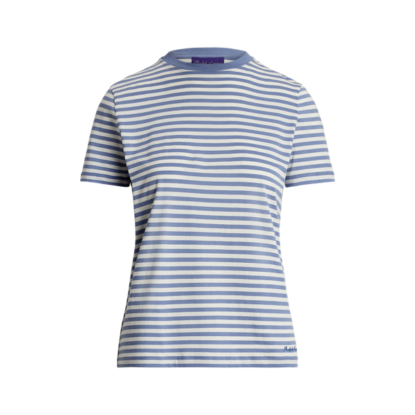 Striped Cotton Jersey T-Shirt