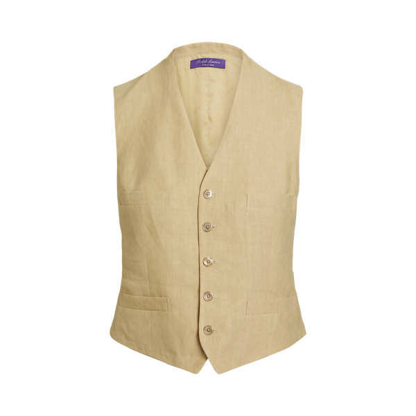 Skye Pinstripe Cotton-Linen Jacket