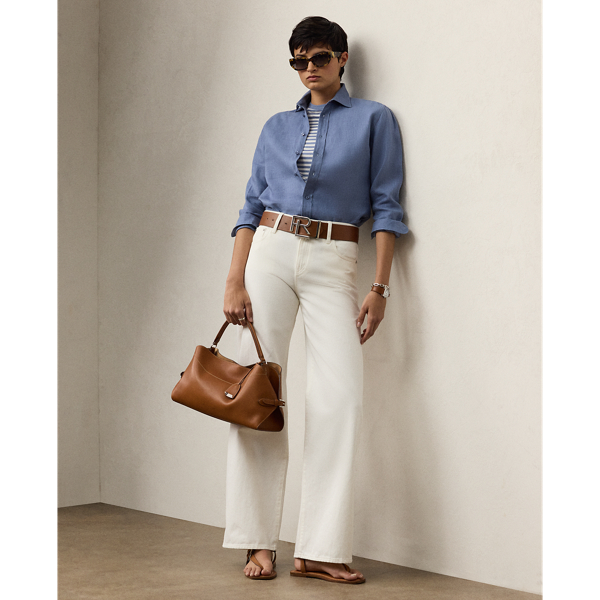 Tシャツ・カットソー Ralph Lauren Ralph Lauren Collection Adrien Shirt RALPH LAUREN COLLECTION Adrien cotton shirt | NET-A-PORTER