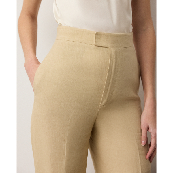 Leinenhose Dean Ralph Lauren Collection in Helles Sandbraun 6