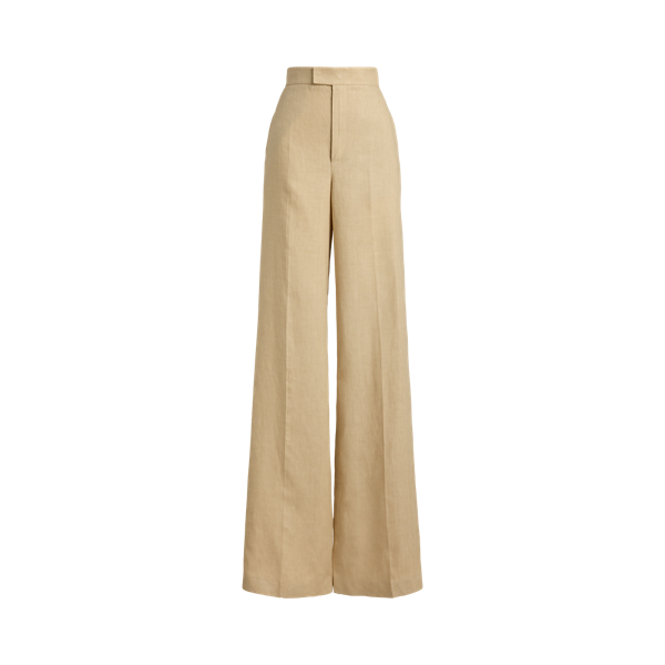 Leinenhose Dean Ralph Lauren Collection in Helles Sandbraun 2