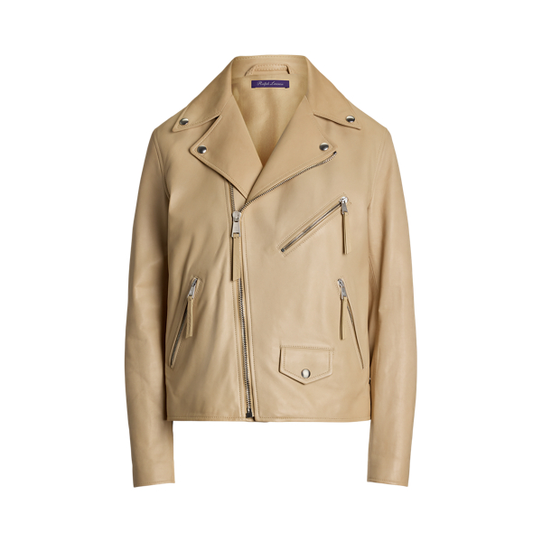 Kelley Lambskin Moto Jacket Ralph Lauren Collection 1