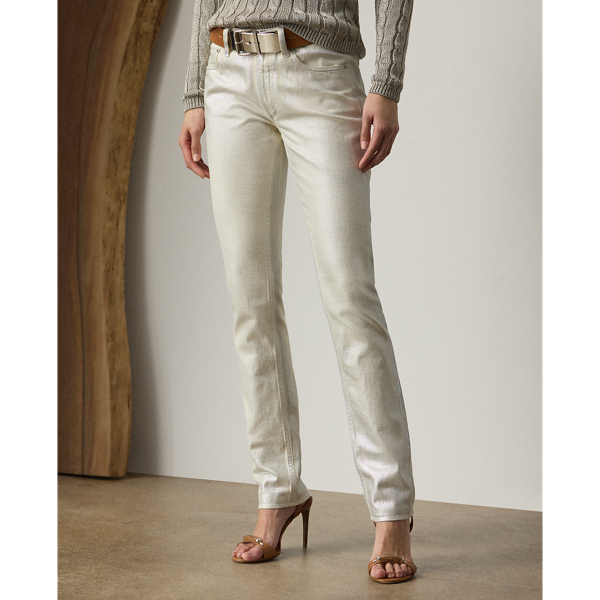 Barrett Foiled Slim Denim Jean
