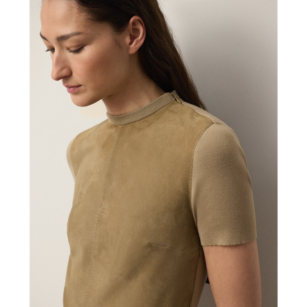 Lindsay Hybrid Short-Sleeve Day Dress