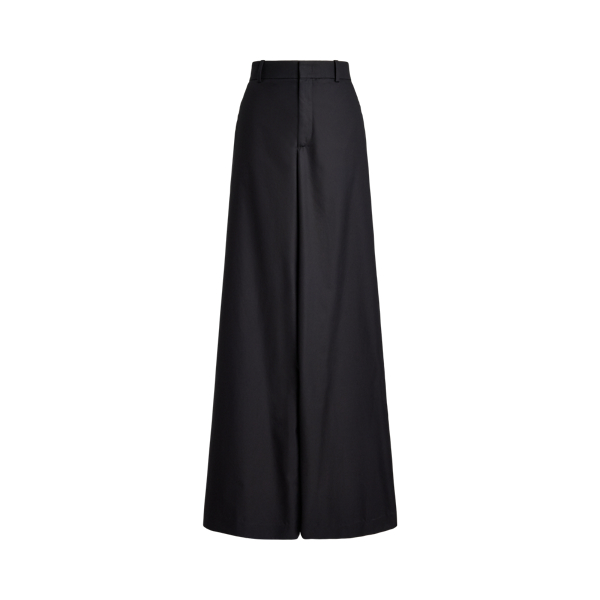 Pantalon Vidura en serg&eacute; de coton