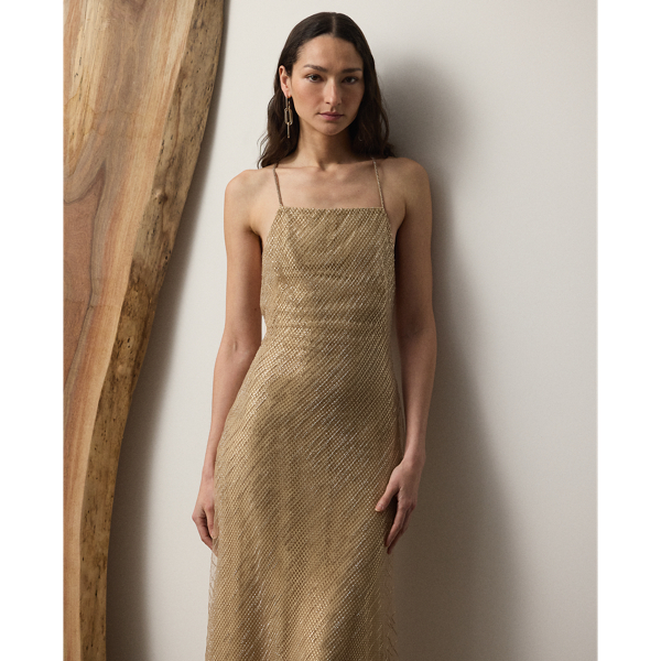 Donnely Embellished Tulle Cocktail Dress