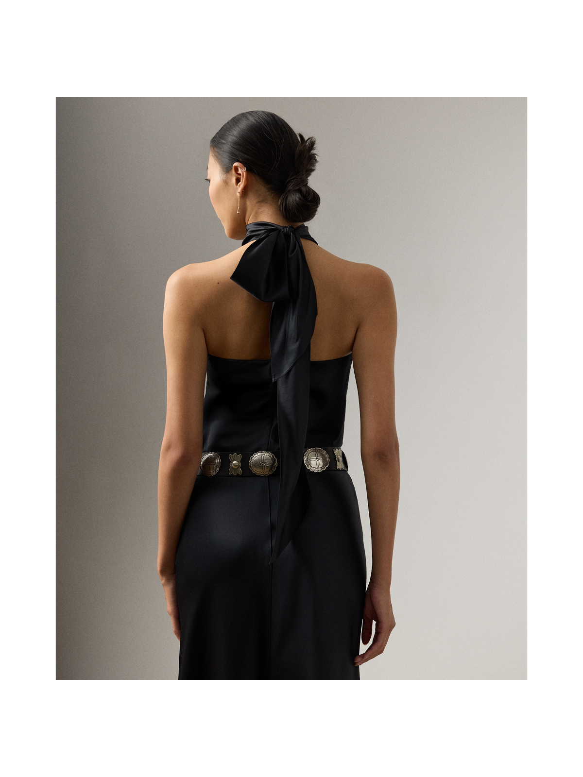 Женские рубашки Ralph Lauren Chilton Stretch Silk Charmeuse Top — фото 2