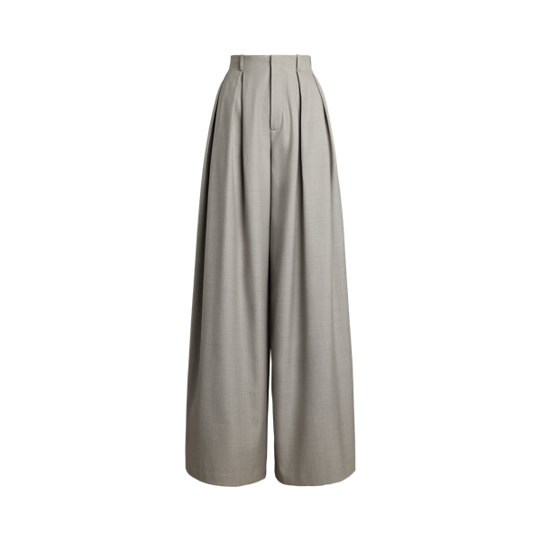 Pantalon à pinces Greer en laine
