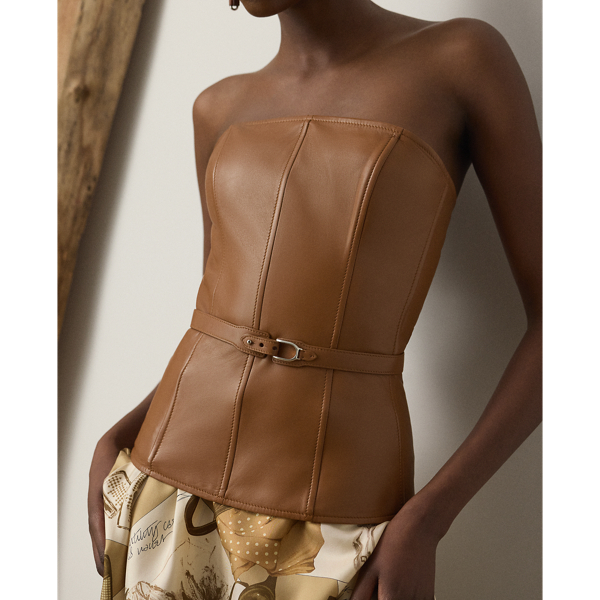 Chelsey Lambskin Bustier