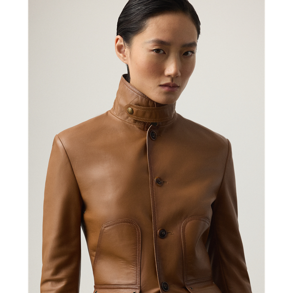 Naylor Burnished Lambskin Jacket