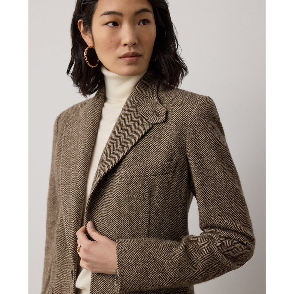 Preston II Herringbone Tweed Jacket