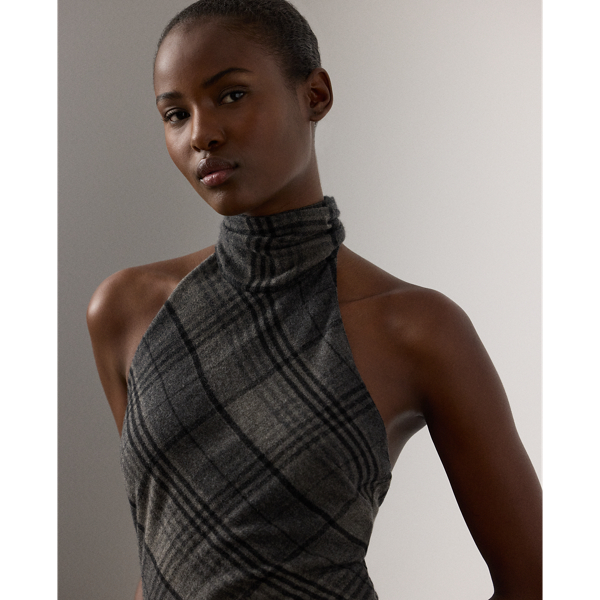 Chilton Plaid Wool Top
