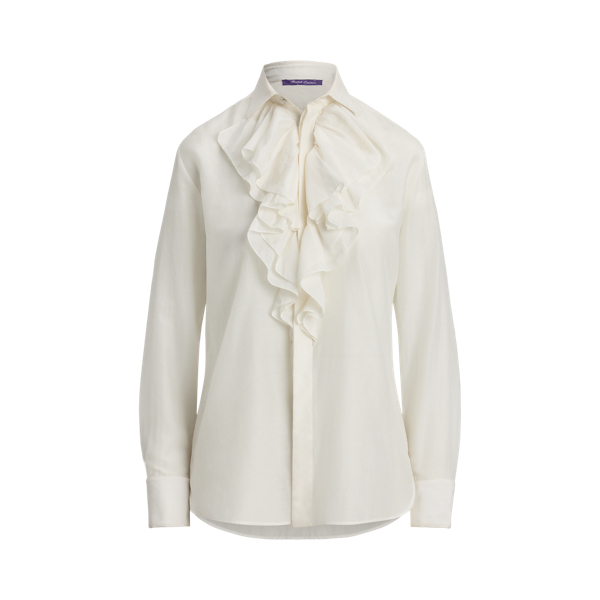 Chemise Brittani en coton et soie Ralph Lauren Collection en 1