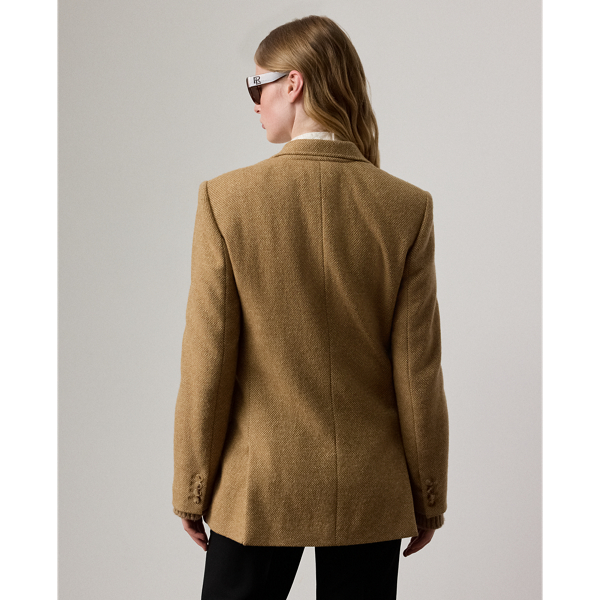 Eli Basket-Weave Tweed Jacket