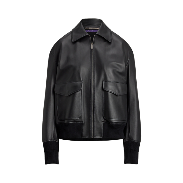 Polo Ralph Lauren Leather Jacket 刺繍なし Leather Jacket | Ralph Lauren