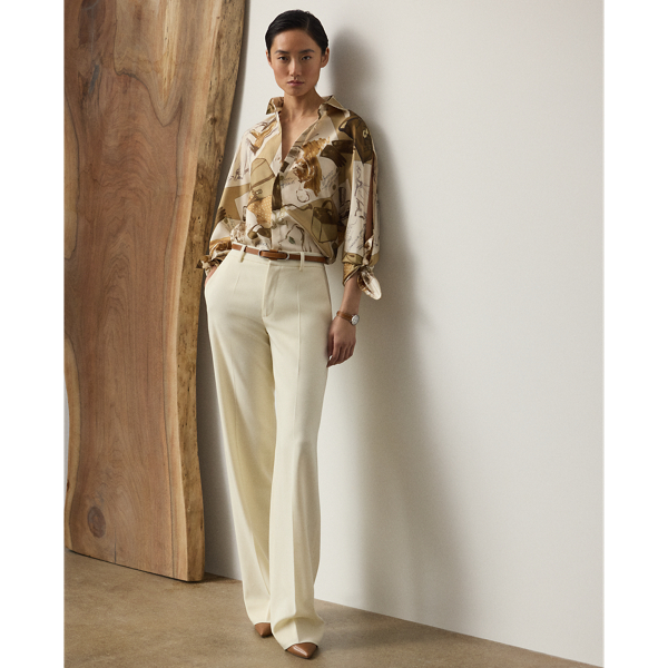 Corrine ウール ギャバジン パンツ | ラルフ ローレン公式オンラインストア