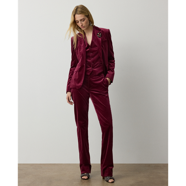 Parker Stretch Velvet Jacket