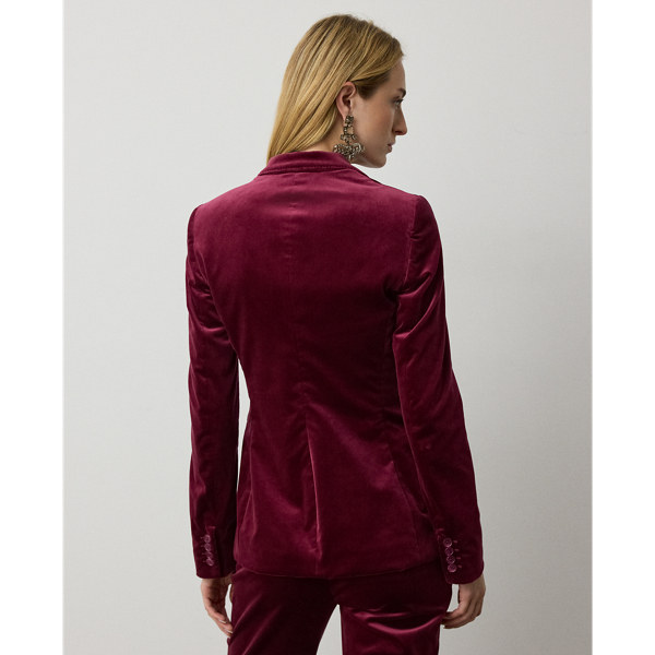 Parker Stretch Velvet Jacket
