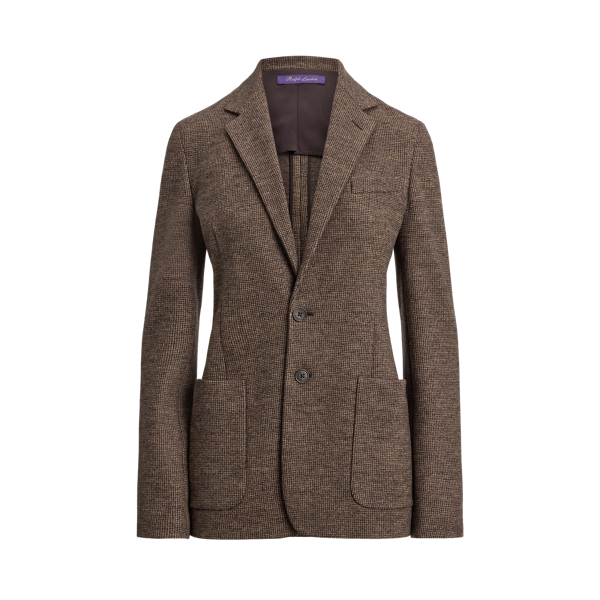 Veste Hailey en laine pied-de-poule