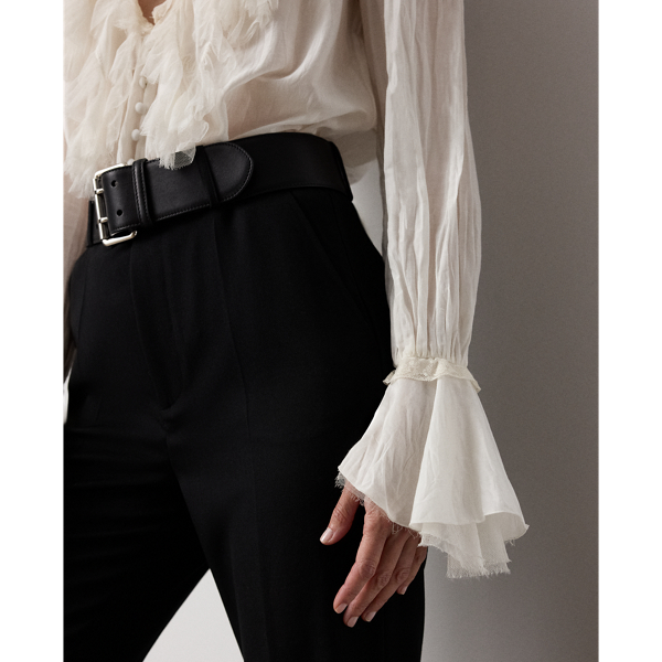 Kensley Cotton-Silk Voile Blouse