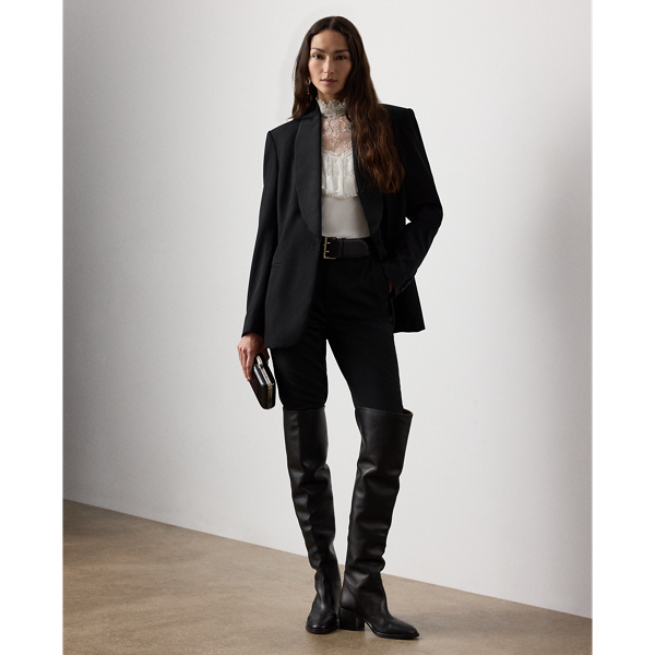 Smokingjacke Sutton aus Grain de Poudre