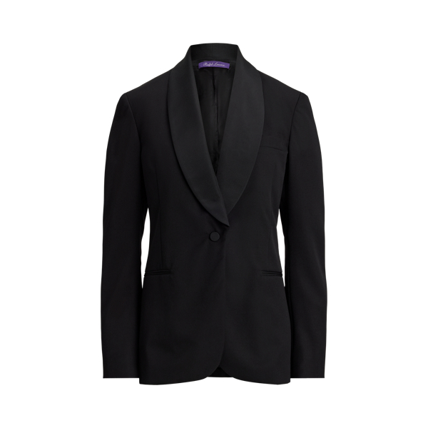 Smokingjacke Sutton aus Grain de Poudre