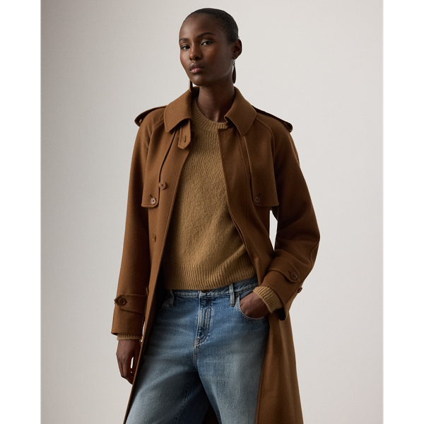 Wilen Double-Faced Wool-Cashmere Coat