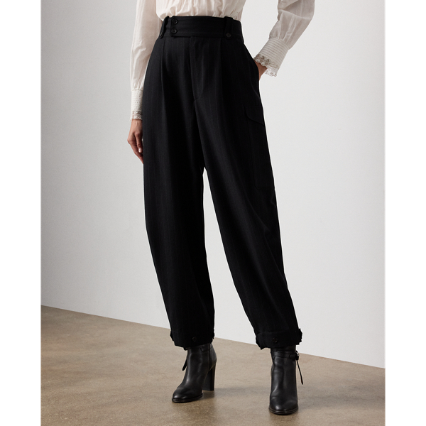 パンツ RALPH LAUREN Women Straight Pants 200970173 001 Black Women's Black Pants | Ralph Lauren