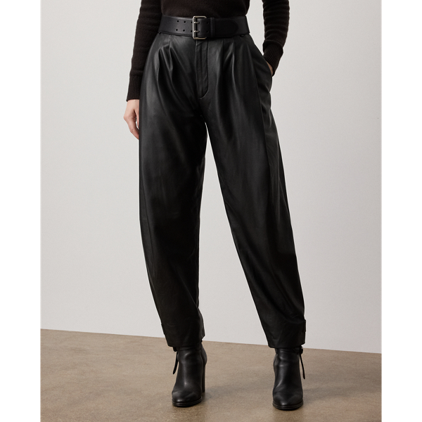 パンツ RALPH LAUREN Women Straight Pants 200970173 001 Black Women's Black Pants | Ralph Lauren