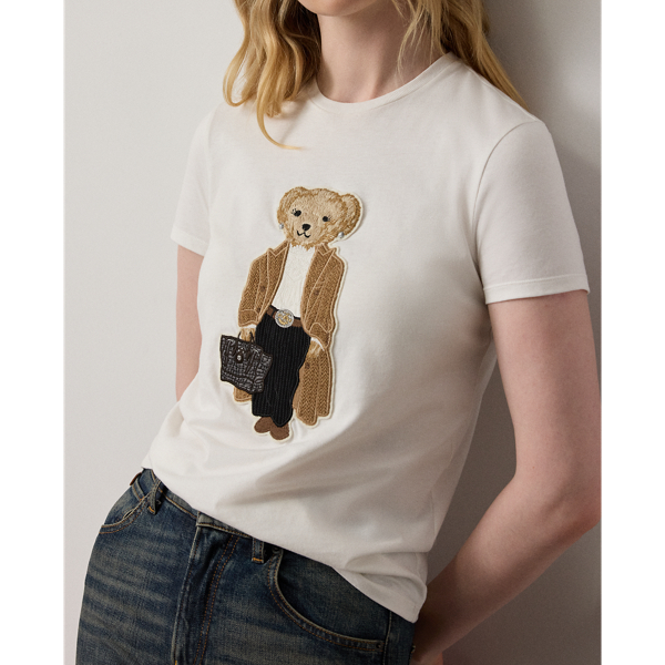 Fall Polo Bear Cotton Tee