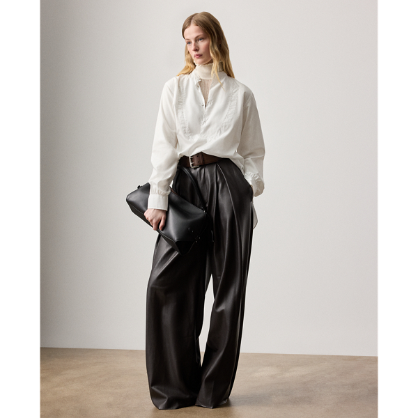 Abbie Cotton Broadcloth Blouse