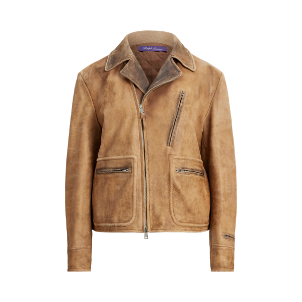Gibbons Lambskin Moto Jacket Ralph Lauren Collection 1