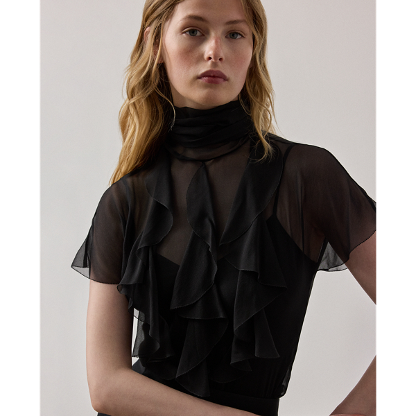 Etta Silk Georgette Blouse