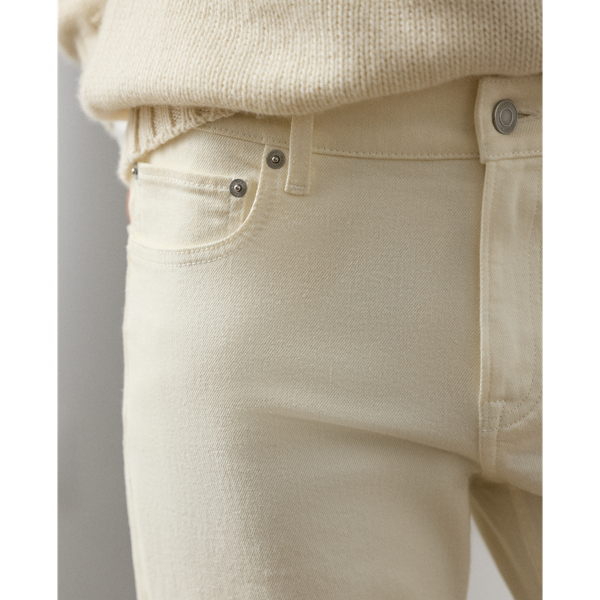 Glacial White Adderley Cuffed Slim Jean Ralph Lauren Collection 7