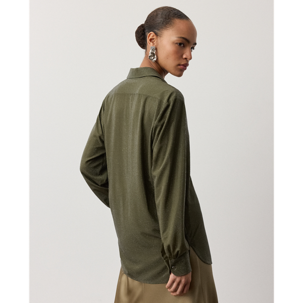 Cypress Adrien Relaxed Fit Embellished Shirt Ralph Lauren Collection 5