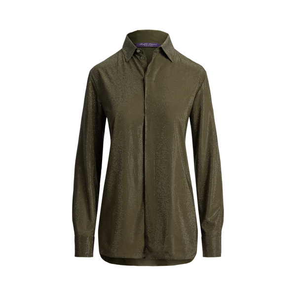 Cypress Adrien Relaxed Fit Embellished Shirt Ralph Lauren Collection 2