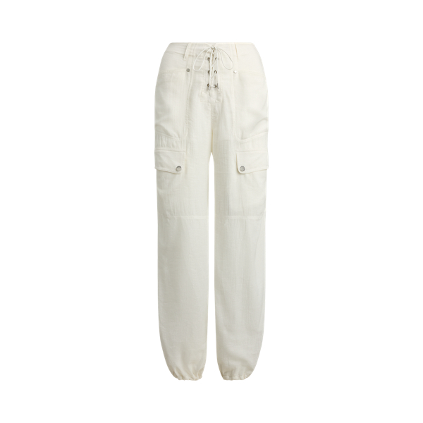 Cream Briella Ripstop Pant Ralph Lauren Collection 2