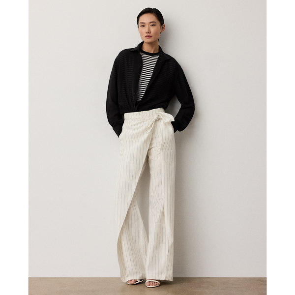 Gestreifte, vorgewaschene Hose Rennie