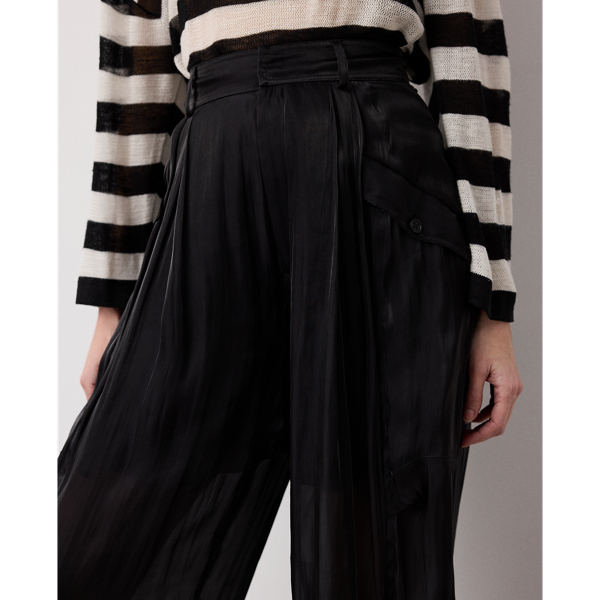 Federleichte Hose Sonya Ralph Lauren Collection in Schwarz 6