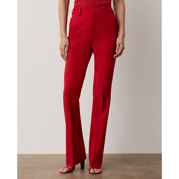 Hose Wrigley aus Wollmischung Ralph Lauren Collection in Strahlend Rot 4