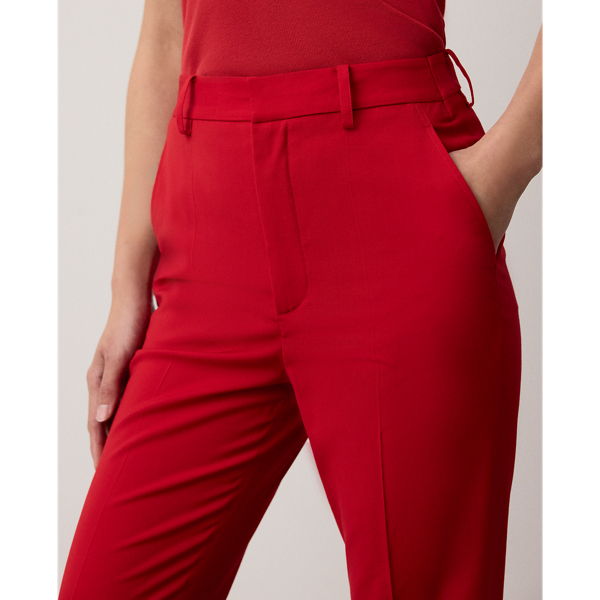 Hose Wrigley aus Wollmischung Ralph Lauren Collection in Strahlend Rot 6