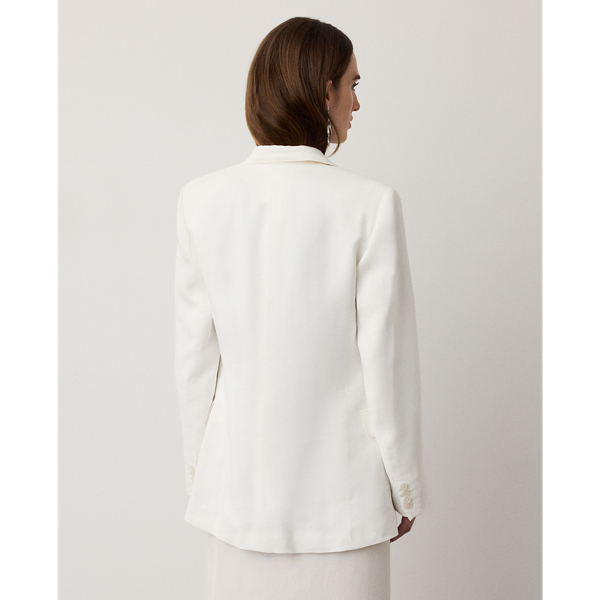 Cream Marcy Twill Jacket Ralph Lauren Collection 5